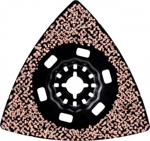 Bosch Professional Expert Sanding Plate AVZ 90 RT2 Blatt für Multifunktionswerkzeuge, 90 mm (2608900045)