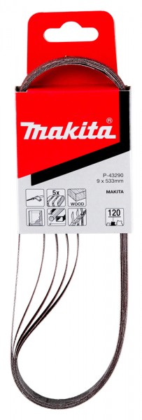 Makita Schleifband 533x9mm K120 (P-43290)
