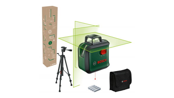 Bosch DIY AdvancedLevel 360 Kreuzlinien-Laser Set (0603663BZ1)