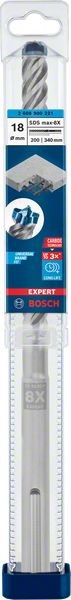 Bosch Professional Expert SDS max-8X Hammerbohrer, 18 x 200 x 340 mm (2608900221)