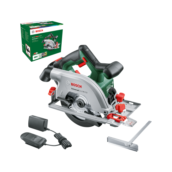 Bosch DIY UniversalCirc 18V-53 Akku-Kreissäge Set (1x2,5Ah) (06033B1402)