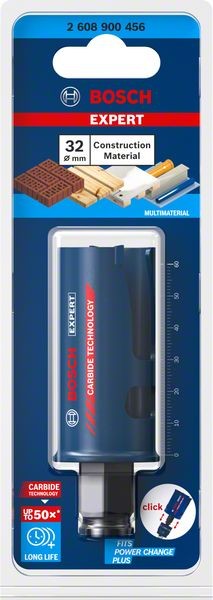 Bosch Professional Expert Construction Material Lochsäge, 32 x 60 mm (2608900456)