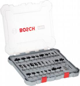 Bosch Professional PRO Fräser Set, 1/4" Schaft, 30 tlg.
