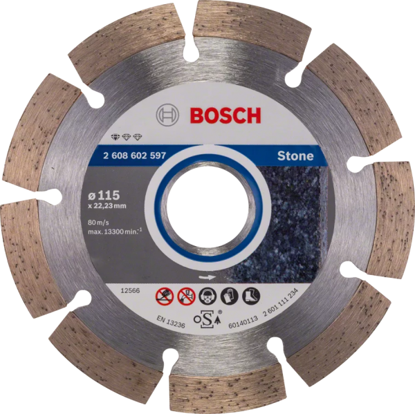 Bosch Professional DIA-TS 115x22,23 Standard For Stone (2608602597)