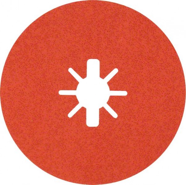 Bosch Professional Expert R782 Prisma Ceramic Fiberscheibe, X-LOCK, 125 mm, 22,23 mm, G 60, 5-tlg. (2608621809)