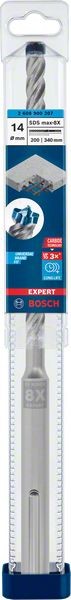 Bosch Professional Expert SDS max-8X Hammerbohrer, 14 x 200 x 340 mm (2608900207)