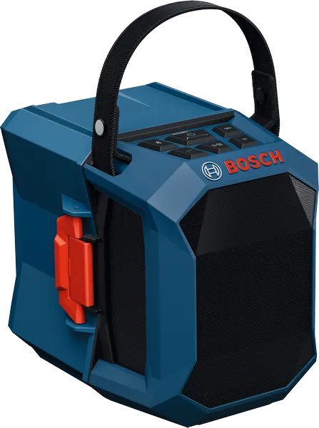 Bosch Professional GPB 18V-1 C (C) Bluetooth®-Lautsprecher inkl. Akkuabdeckung (06014A7001)