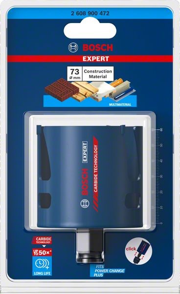 Bosch Professional Expert Construction Material Lochsäge, 73 x 60 mm (2608900472)