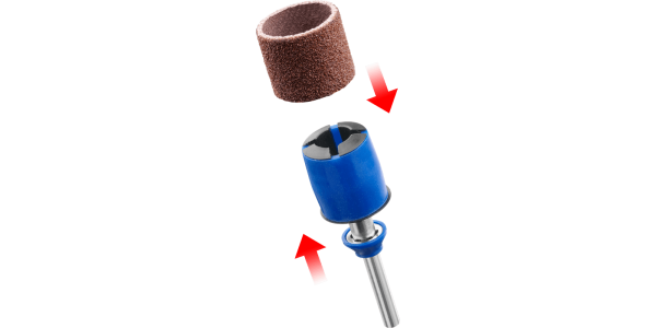 DREMEL® EZ SpeedClic: Schleifdorn & Schleifband (SC407)