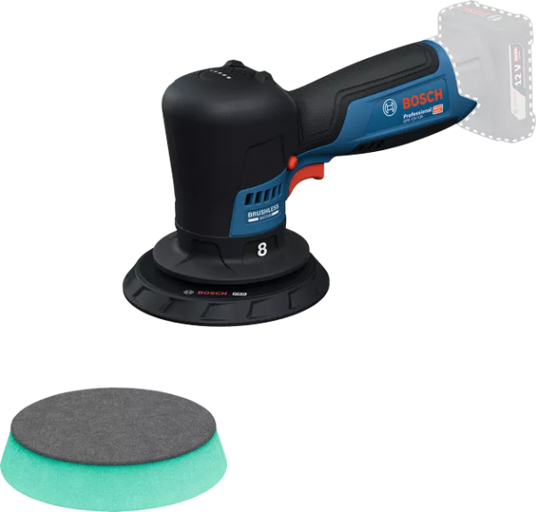 Bosch Professional GPX 12V-125 (C) Akku-Polierer solo (06019L4100)