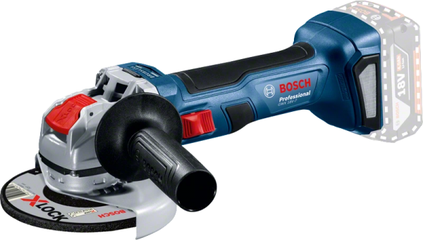 Bosch Professional GWX 18V-7 125mm (C) Akku-Winkelschleifer solo (06019H9101)