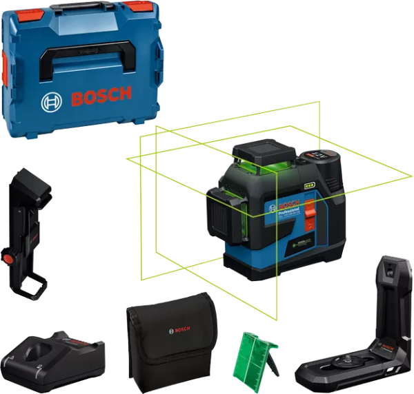 Bosch Professional GLL 12V-100-33 CG (L) Linienlaser +LB10+DK20+12V (0601065401)