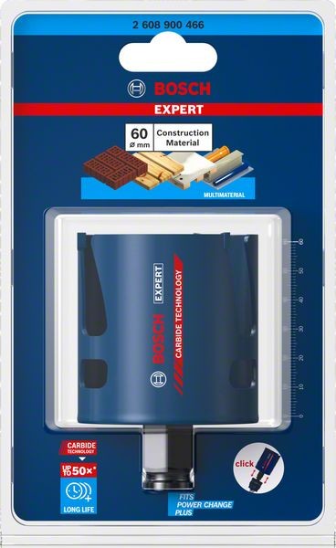 Bosch Professional Expert Construction Material Lochsäge, 60 x 60 mm (2608900466)