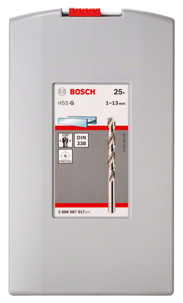 Bosch Professional Pro Box HSS-G 135°, 25 tlg. 1,0–13,0 mm (2608587017)