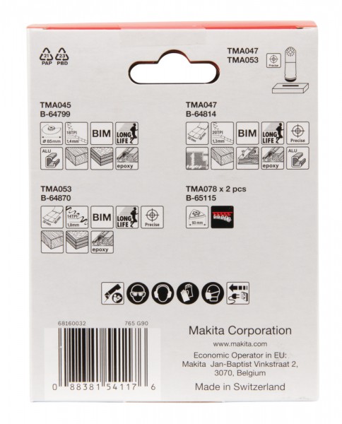 Makita Tischlerset Starlock (B-67511)