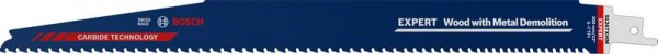 Bosch Professional Expert ‘Wood with Metal Demolition’ S 1267 XHM Säbelsägeblatt, 1 Stück (2608900401)