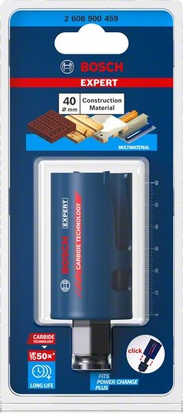 Bosch Professional Expert Construction Material Lochsäge, 40 x 60 mm (2608900459)