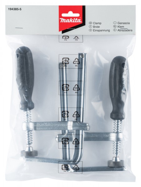 Makita Schraubzwingen Set (194385-5)