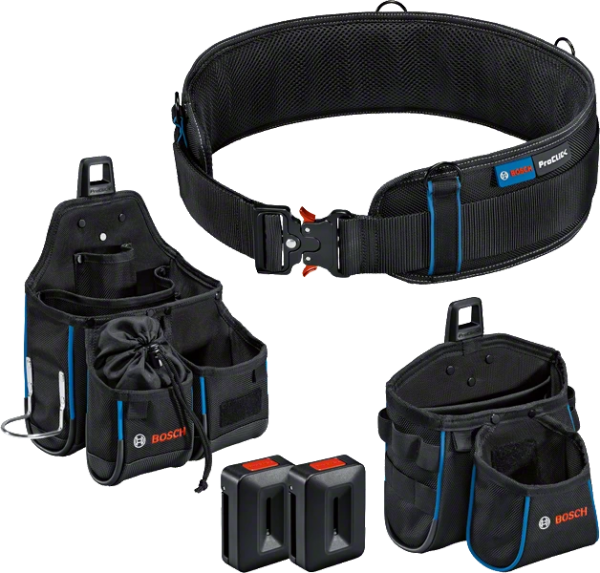 Bosch Professional ProClick Werkzeuggürtel-Set mit Gürtel ProClick (1600A0265P)