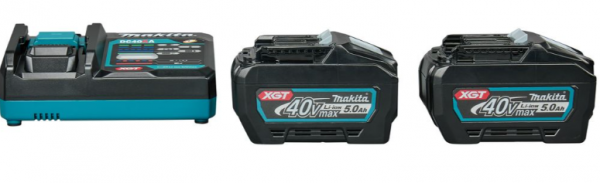 Makita Akku-Set: 2x BL4050F + DC40RA (1911V6-0)