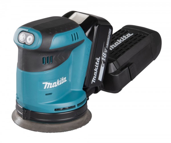 Makita DBO180RTJ Akku-Exzenterschleifer