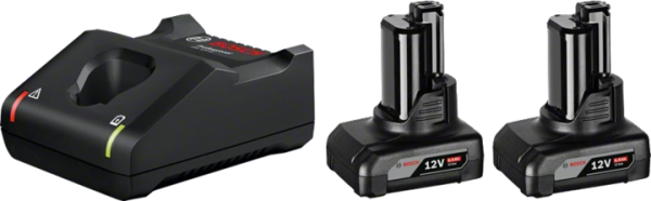 Bosch Professional Akku Starter-Set+ GAL 12V-40(2x6.0 C) CLC (1600A01B20)
