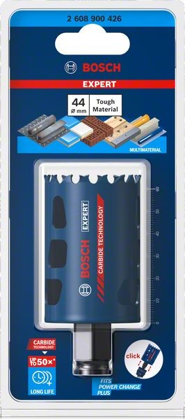 Bosch Professional Expert Tough Material Lochsäge, 44 x 60 mm (2608900426)