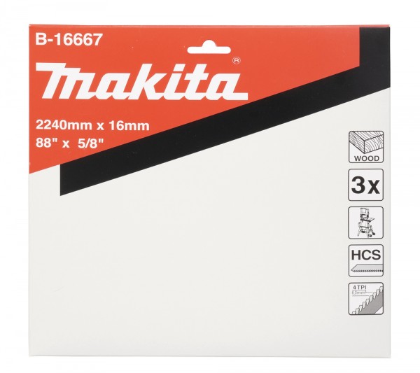 Makita Bandsägeblatt 16-2240 4TPI (B-16667)