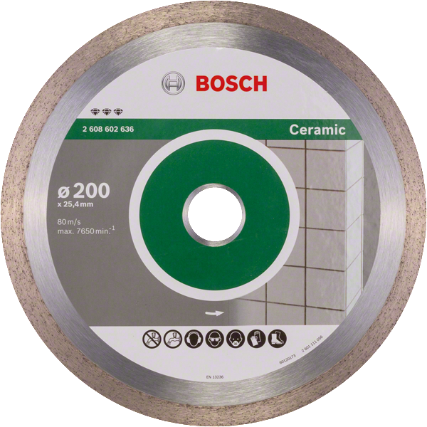 Bosch Professional DIA-TS 200x 25,4 Best Ceramic (2608602636)