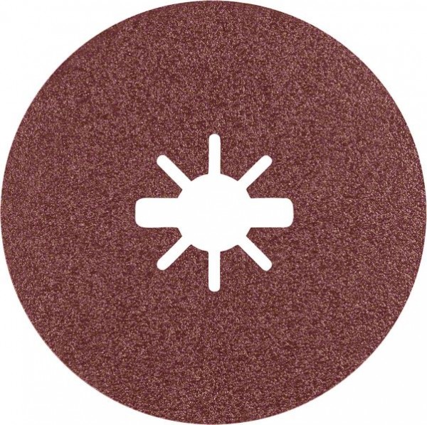 Bosch Professional Expert R781 Prisma Ceramic X-LOCK Fiberscheibe, 115 mm, 22,23 mm, G 80 (2608621793)