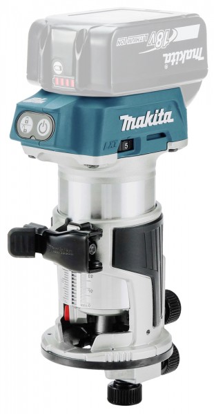 Makita DRT50ZJX2 Akku-Fräse