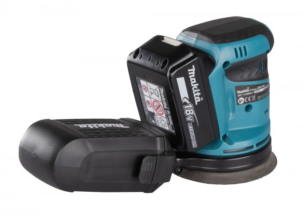 Makita DBO180RTJ Akku-Exzenterschleifer