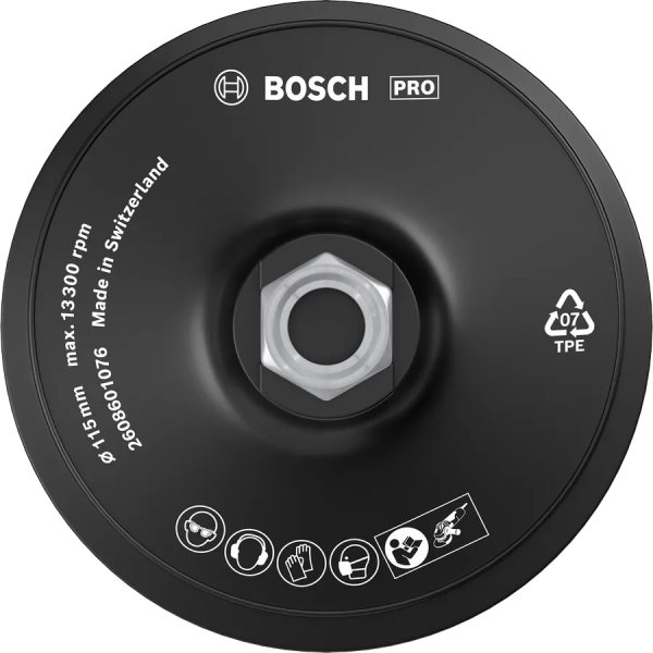 Bosch Professional Haftschleifteller 125 mm Winkelschleifer (2608601077)