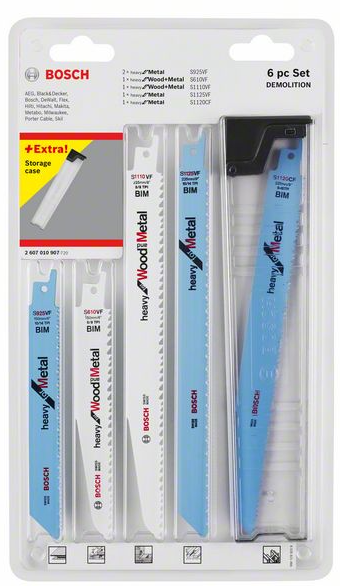 Bosch Professional SSB-Set Demolition 6.tlg (2607010907)