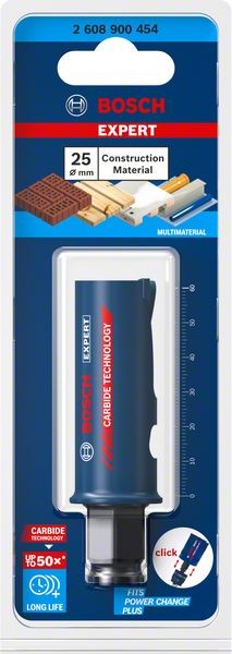 Bosch Professional Expert Construction Material Lochsäge, 25 x 60 mm (2608900454)
