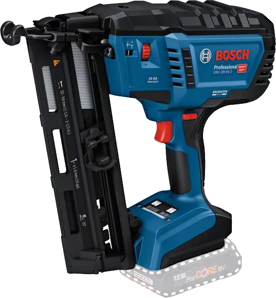Bosch Professional GNH 18V-64-2 (C) Akku-Holznagler solo (0601482100)
