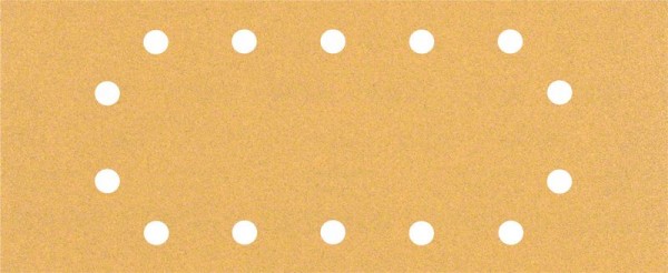 Bosch Professional Expert C470 Schleifpapier mit 14 Löchern für Schwingschleifer, 115 x 280 mm, G 100, 10-tlg. (2608900876)