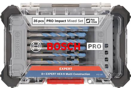Bosch Professional PRO Impact Schrauberbit+Bohrer Set,35St (2608521U82)