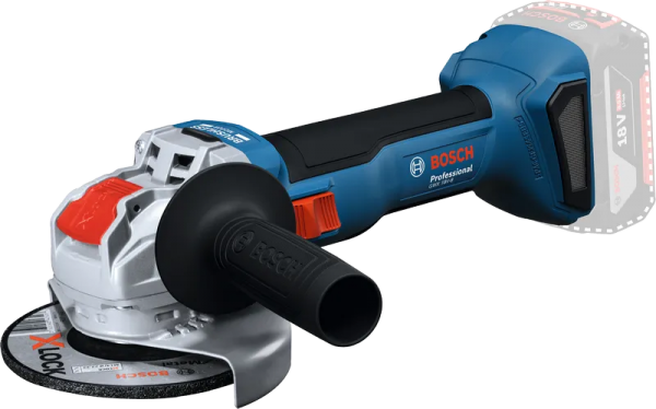 Bosch Professional GWX 18V-8 (C) Akku-Winkelschleifer solo X-LOCK (06019N9100)