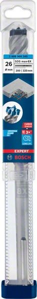 Bosch Professional Expert SDS max-8X Hammerbohrer, 26 x 200 x 320 mm (2608900245)