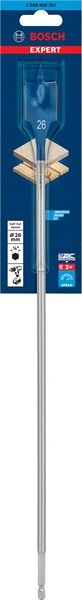 Bosch Professional Expert SelfCut Speed Flachfräsbohrer, 26 x 400 mm (2608900351)