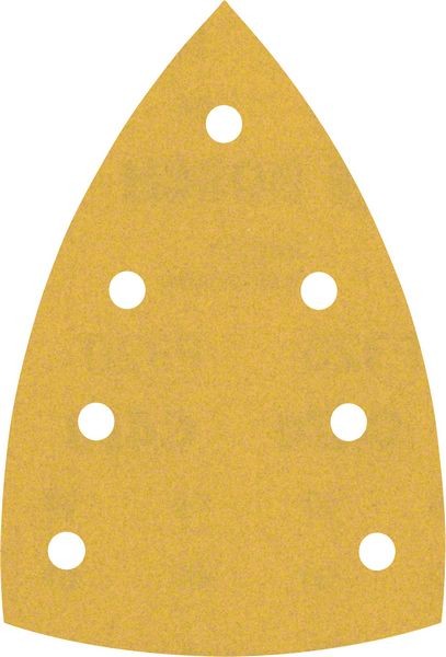 Bosch Professional Expert C470 Schleifpapier mit 7 Löchern für Multischleifer, 100 x 150 mm, G 320, 10-tlg. (2608901166)