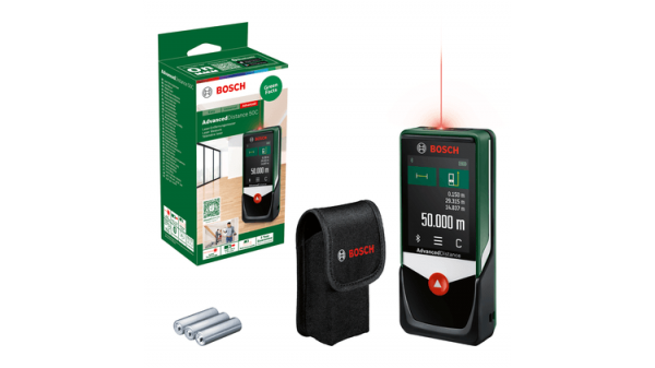 Bosch DIY AdvancedDistance 50C Laser-Entfernungsmesser (0603672202)